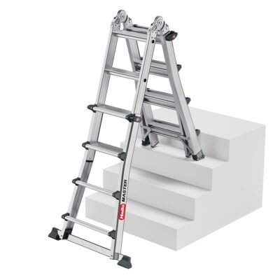 Hailo Master M100 Aluminium Multipurpose Stepladder